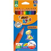 BIC Kids ecolutions Evolution - 12 Crayons de couleur