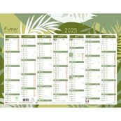 Calendrier recyclé Forever 7 mois par face - 33,5 x 43 cm - Exacompta