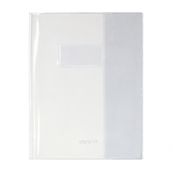 Calligraphe - Protège cahier sans rabat - 17 x 22 cm - cristalux - transparent