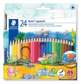 STAEDTLER Noris club - 24 Crayons de couleur aquarellables