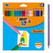 BIC Kids Tropicolors 2 - 24 Crayons de couleur