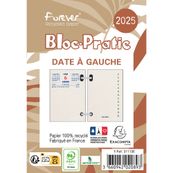Bloc-Pratic - Bloc de bureau - date à gauche - papier recyclé - Exacompta