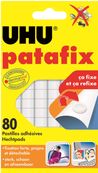 UHU patafix - Monteerplakmiddel - wit - niet permanent (pak van 80)