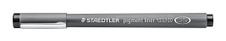 STAEDTLER pigment liner - Fijnschrijver - niet permanent - zwart - pigmentinkt - 0.3-2 mm