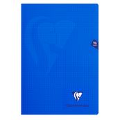 Clairefontaine MIMESYS - Notitieboek - A4 - 48 vellen / 96 pagina's - vierkant - transparant, verkrijgbaar in verschillende kleuren - polypropyleen (PP)