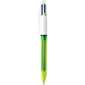 BIC 4 Colours FLUO - balpen met 4 kleuren