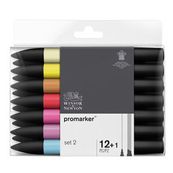 ProMarker - Pack de 13 marqueurs double pointe - assortis set 2