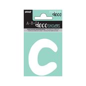PICKUP deco Emma - Zelfklevend etiket - voorgedrukt: C - wit