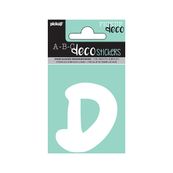 PICKUP deco Emma - Zelfklevend etiket - voorgedrukt: D - wit