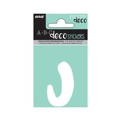 PICKUP deco Emma - Zelfklevend etiket - voorgedrukt: J - wit