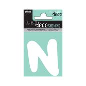 PICKUP deco Emma - Zelfklevend etiket - voorgedrukt: N - wit
