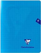Clairefontaine MIMESYS - Notitieboek - geniet - 170 x 220 mm - 24 vellen / 48 pagina's - Seyès - assorti - polypropyleen (PP)