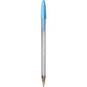 BIC Cristal Fun - Stylo à bille - turquoise - 0.6 mm