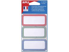 Apli Agipa - 9 Étiquettes spéciales pots de confiture - 34 x 75 mm