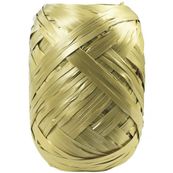 Clairefontaine - Ruban d'emballage cadeau - Œuf raphia - 13 mm x 20 m - or