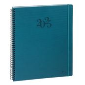 Agenda spiralé Swan Eurotime 29W - 1 semaine sur 2 pages - 21 x 29,7 cm - disponible dans différentes couleurs - Exacompta