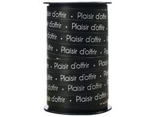 Maildor - Bolduc - ruban d'emballage 10 mm x 10 m - plaisir d'offrir