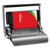 Fellowes Quasar/Wire - machine à relier / relieuse perforeuse manuelle par anneaux métal - Perfore 15 feuilles - relie 130f