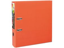 Exacompta Prem'Touch - Classeur à levier - Dos 80 mm - A4 Maxi - pour 715 feuilles - orange