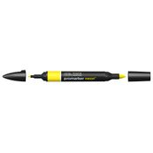 ProMarker - Marqueur double pointe - jaune néon lumineux