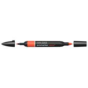 ProMarker - Marqueur double pointe - rouge néon incandescent