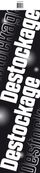 Logistipack - Affiche DESTOCKAGE - 86 x 20 cm