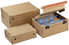 Etui postal d'expedition - 33,6 cm x 24,2 cm x 14 cm - kraft - ColomPac®