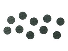 Nobo aimant - 1,3 cm de diamètre - noir (pack de 10)