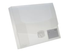 Rexel ICE - documentportefeuille - voor A4 Plus -capaciteit: 400 vellen - helder transparant