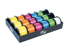 Clairefontaine Premium - ruban d'emballage cadeau - 1 cm x 10 m - polypropylène - 18 rouleau(x)