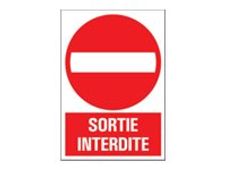 PICKUP - Teken - no exit - 230 x 330 mm - polystyreen