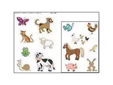 Apli - 28 maxi gommettes - animaux