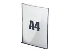 Paperflow Cinatur - Kaarthouder - te bevestigen aan wand, bureaublad, pole-mounted - transparant