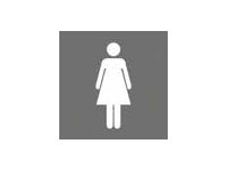 PICKUP Home - Teken - women - 90 x 90 mm - zelfklevend - acryl