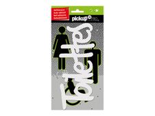 Pickup 3D PRO teken - WC - toilettes - acryl - wit