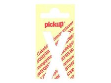 PICKUP LETTERING MONO Nobel - Zelfklevend etiket - voorgedrukt: X - mat wit