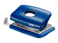 Rapid Fashion FC10 - perforator - 10 vellen - 2 gaten - metaal, ABS plastic - aqua-blauw