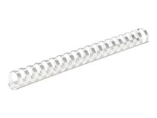 Fellowes - 50 anneaux de reliure en plastique - 51 mm - jusqu'à 500 feuilles - blanc