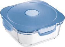 Maped Picnik - Boite à déjeuner adulte en verre - bleu orage - 1,2L