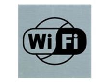 PICKUP Alulook - Teken - wifi-zone - 80 x 80 mm - zelfklevend