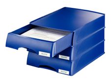 Leitz Plus - brieflade - voor A4 - blauw