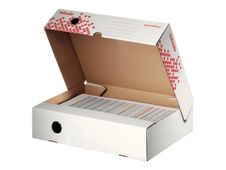 Esselte Speedbox - Boîte de classement A4 - Dos 80 mm - blanc