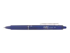 Pilot FriXion Ball Clicker - Rollerbalpen - niet permanent - blauw - gelinkt - 0.7 mm - fijn - terugtrekbaar - met wisser