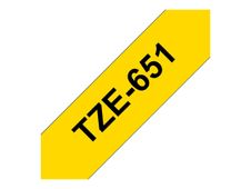 Brother TZe-651 - gelamineerde tape - 1 rol(len) - Rol (2,4 cm x 8 m)