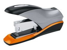 Rexel Optima 70 - agrafeuse - 70 feuilles - plastique, métal - argent/noir/orange