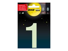 PICKUP Glow In The Dark - Teken - number - 75 mm (height) - zelfklevend