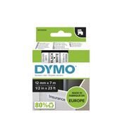 DYMO D1 - etikettape - 1 rol(len) - Rol (1,2 cm x 7 m)
