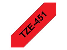 Brother TZe-451 - gelamineerde tape - 1 rol(len) - Rol (2,4 cm x 8 m)