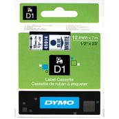 DYMO D1 - etikettape - 1 rol(len) - Rol (1,2 cm x 7 m)