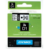 DYMO D1 - etikettape - 1 rol(len) - Rol (0,6 cm x 7 m)